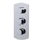 Alfi Brand Polished Chrm Concealed 3-Way Thermostatic Valve Shower Mixer Rnd Knob AB4001-PC - alternate 7